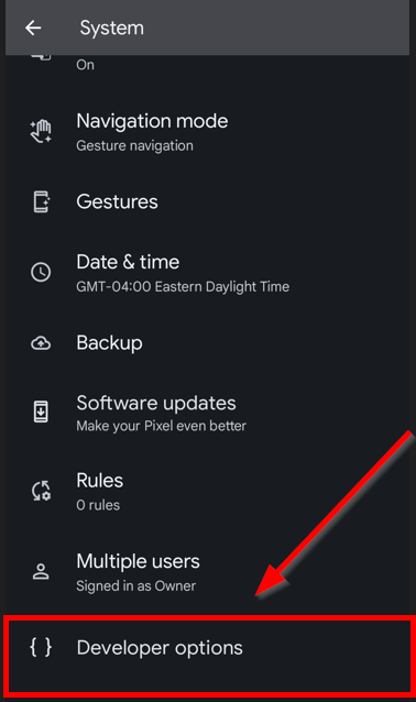 devoptions